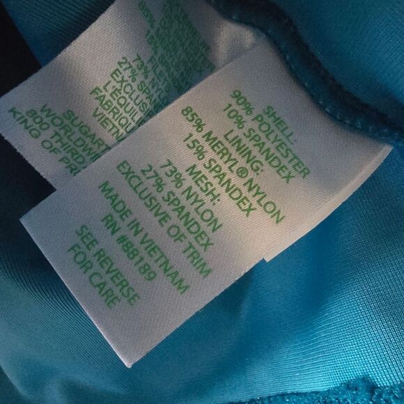 Lilly Pulitzer Luxletic Weekender Velour Tank Top Size M - Picture 7 of 7